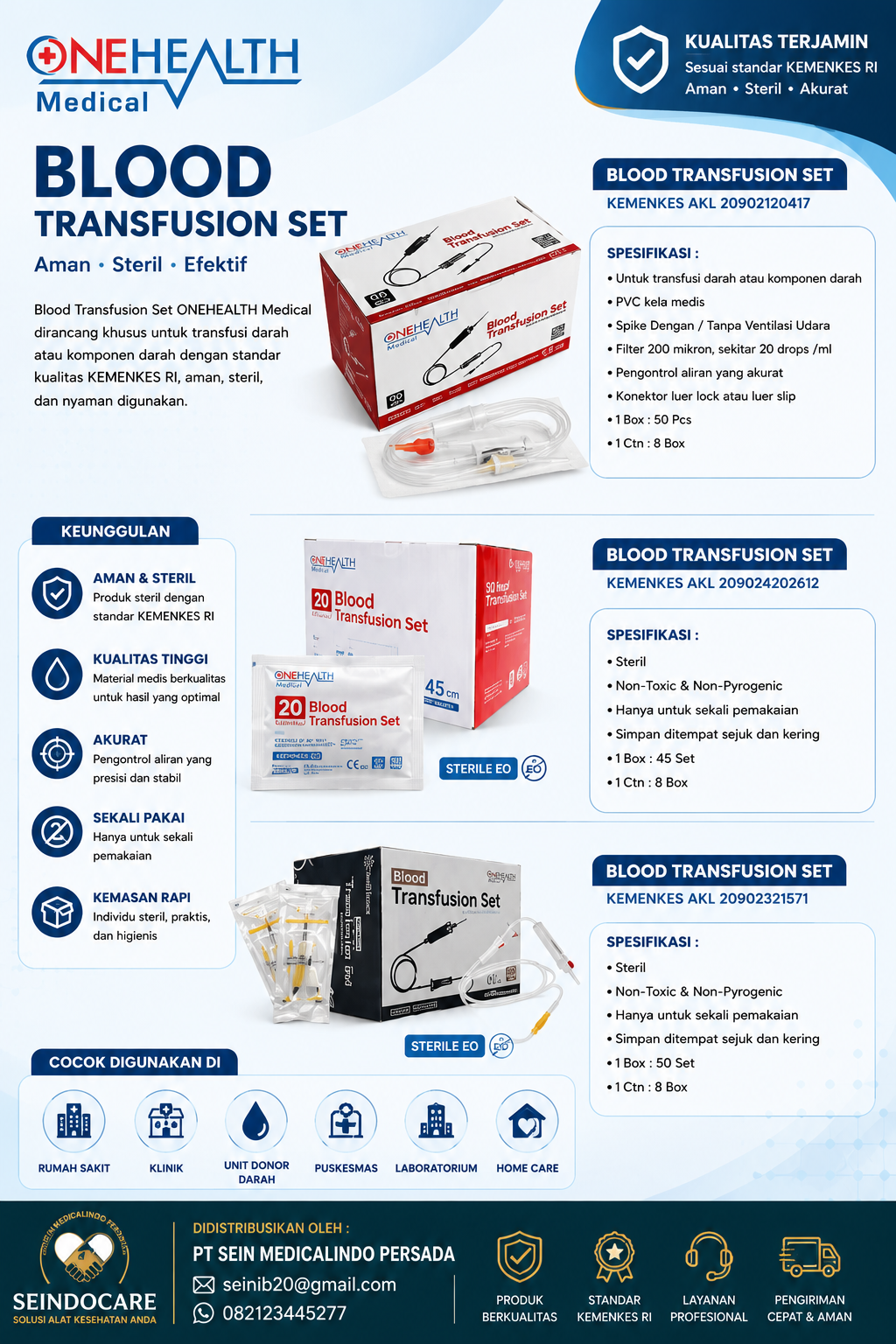 BLOOD TRANFUSION SET ONEHEALTH